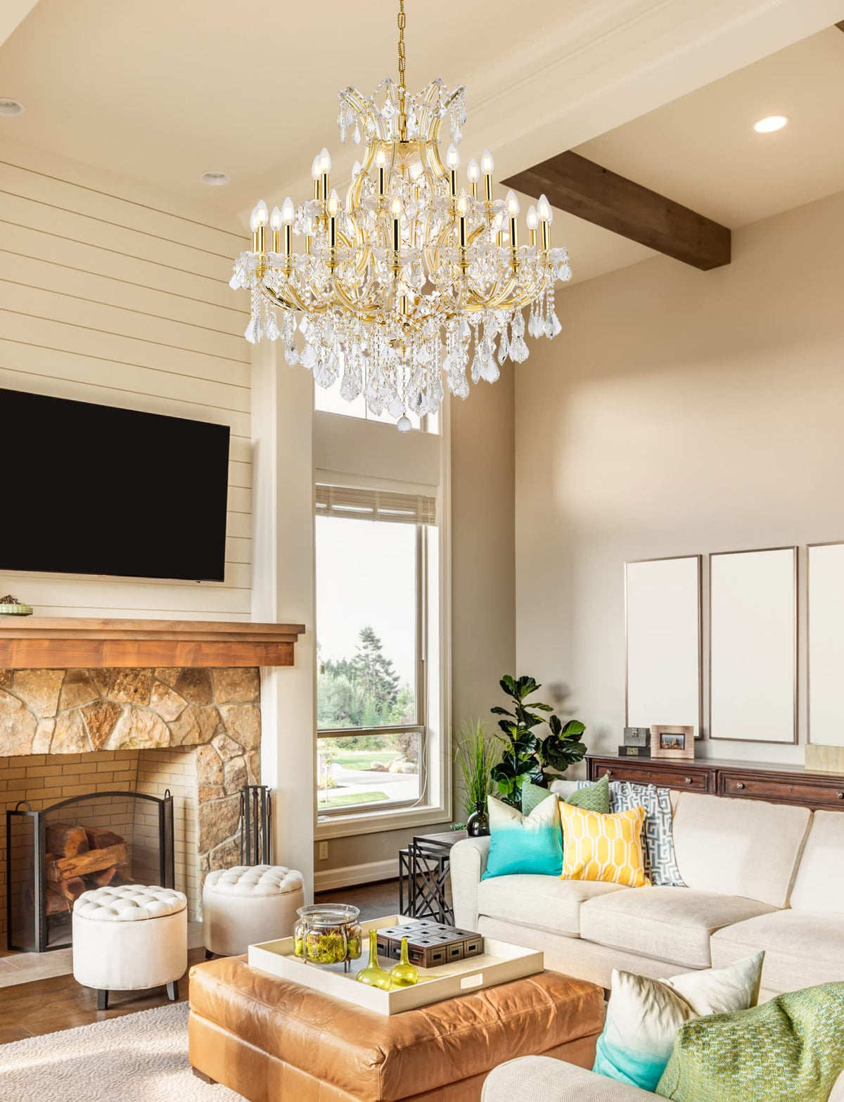steffenmüller Multi-Light Crystal Chandelier