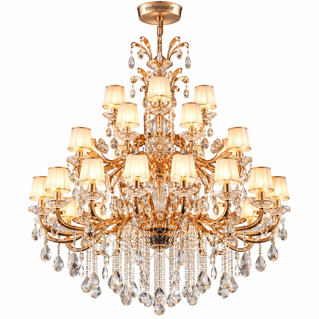 steffenmüller Multi-Light Crystal Chandelier