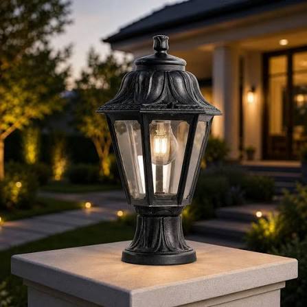 steffenmüller Traditional Black Wall Lantern